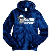 Koalafied To Party Tie Dye Hoodie