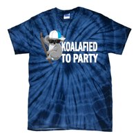 Koalafied To Party Tie-Dye T-Shirt