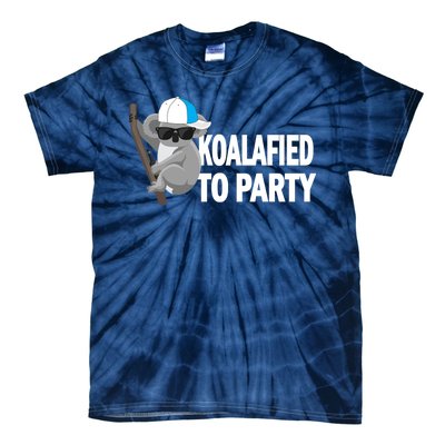 Koalafied To Party Tie-Dye T-Shirt