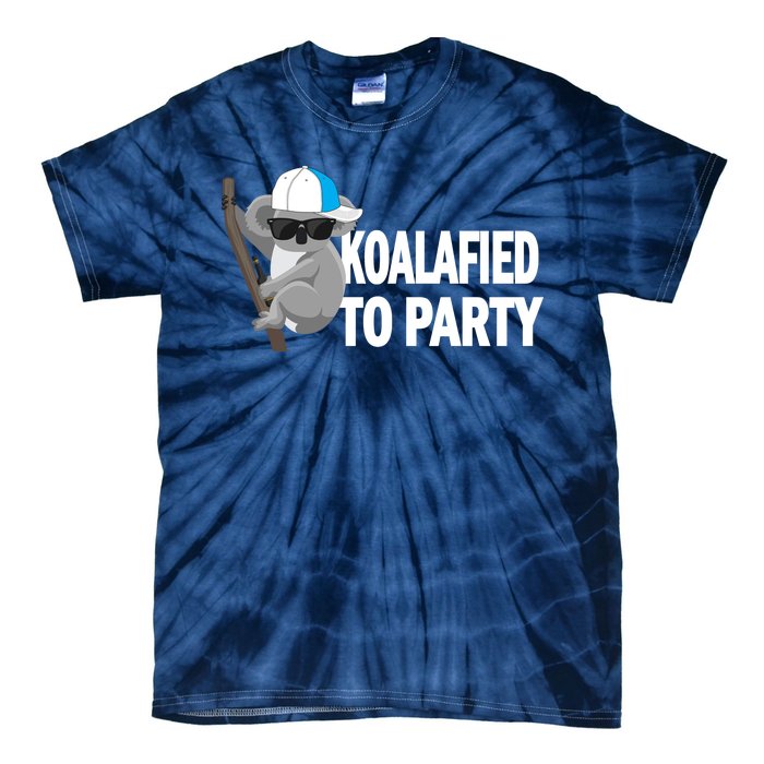 Koalafied To Party Tie-Dye T-Shirt