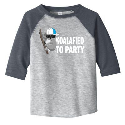 Koalafied To Party Toddler Fine Jersey T-Shirt