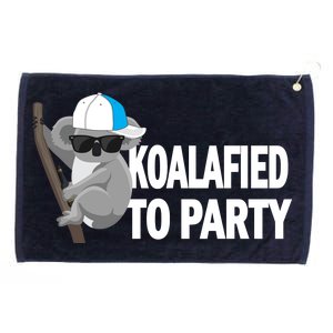 Koalafied To Party Grommeted Golf Towel