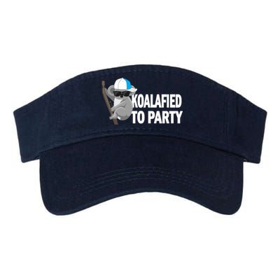 Koalafied To Party Valucap Bio-Washed Visor