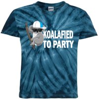 Koalafied To Party Kids Tie-Dye T-Shirt