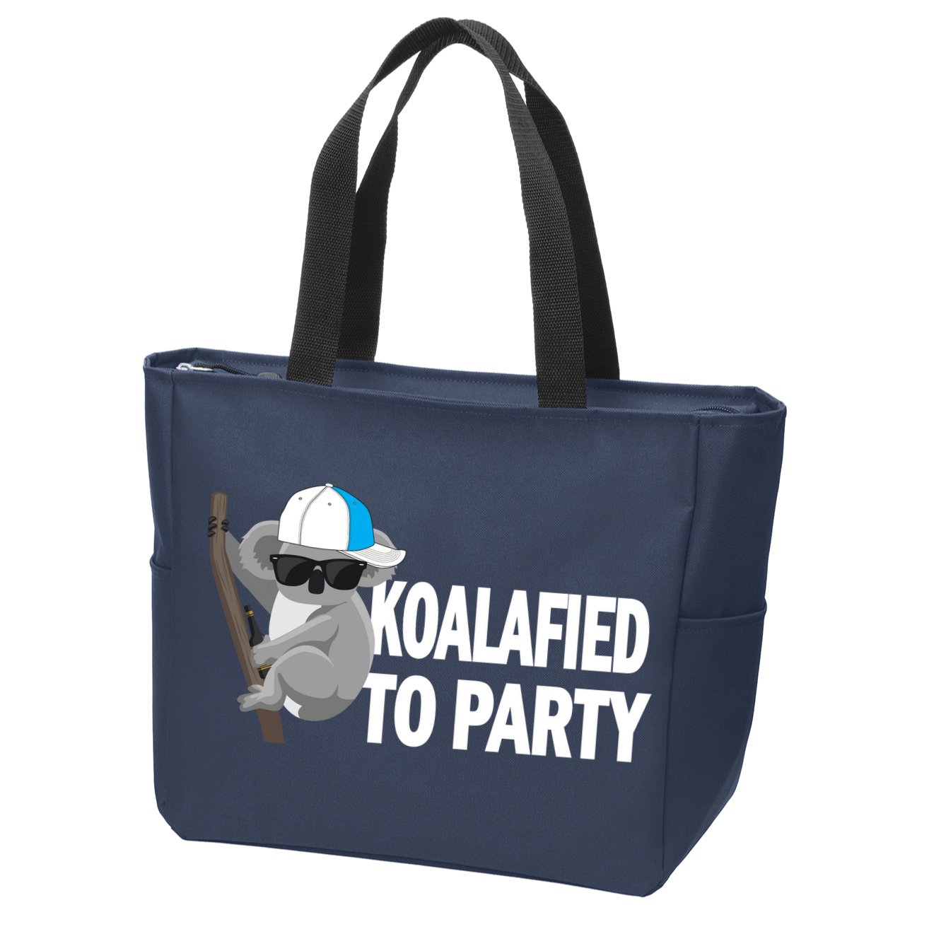 Koalafied To Party Zip Tote Bag