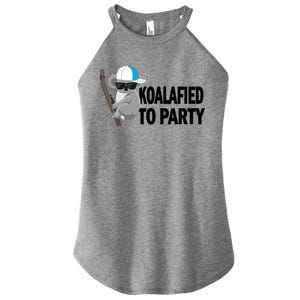 Koalafied To Party Women's Perfect Tri Rocker Tank