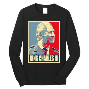 King Of Britain Charles III Long Sleeve Shirt