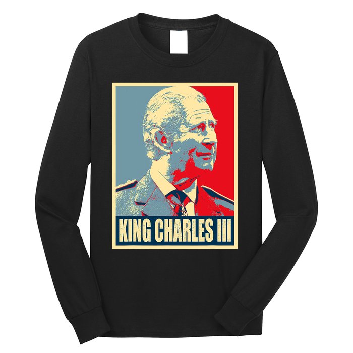 King Of Britain Charles III Long Sleeve Shirt