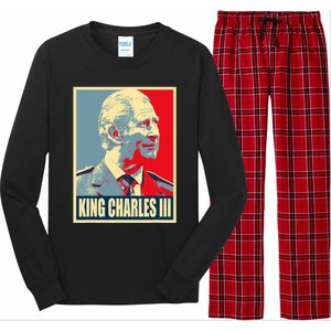 King Of Britain Charles III Long Sleeve Pajama Set