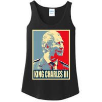 King Of Britain Charles III Ladies Essential Tank