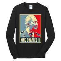 King Of Britain Charles III Tall Long Sleeve T-Shirt