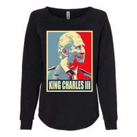 King Of Britain Charles III Womens California Wash Sweatshirt