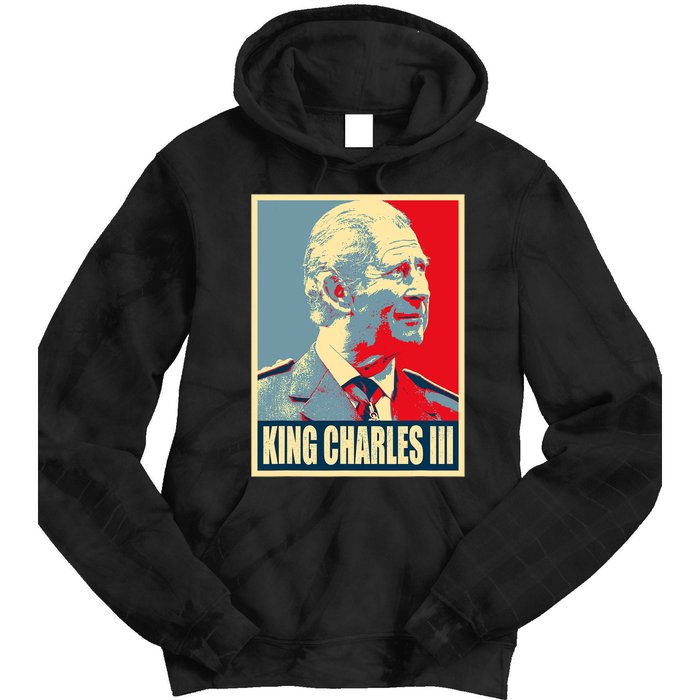 King Of Britain Charles III Tie Dye Hoodie