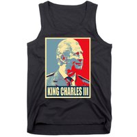 King Of Britain Charles III Tank Top