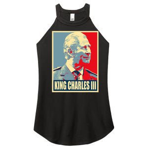 King Of Britain Charles III Women's Perfect Tri Rocker Tank