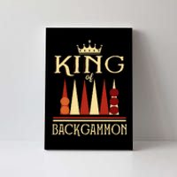 King Of Backgammon Canvas