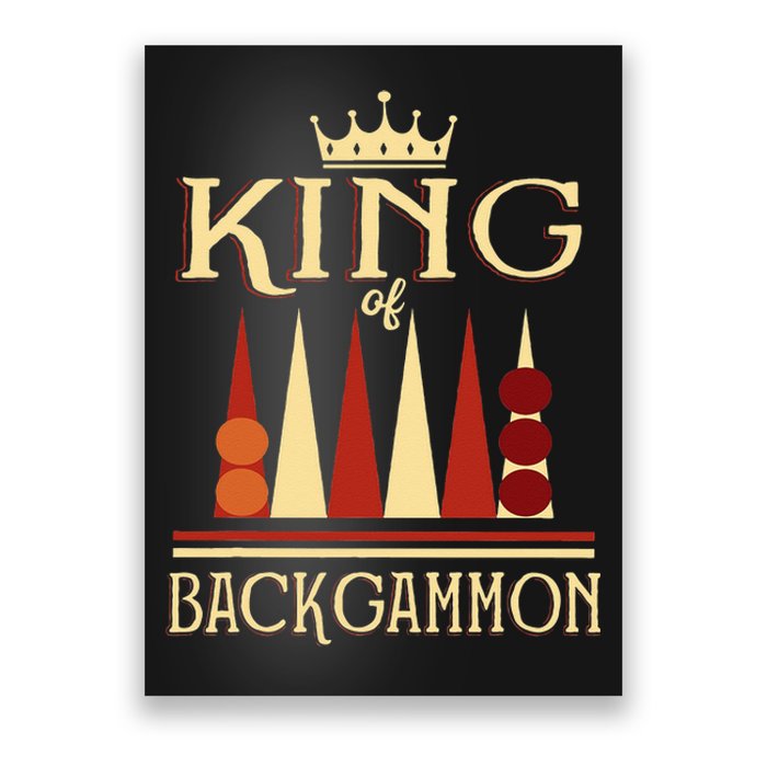 King Of Backgammon Poster