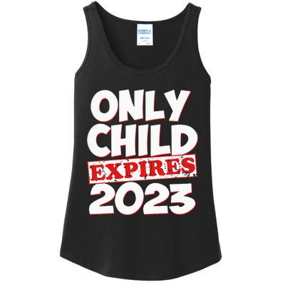 Kids Only Child Expires Big Bro Sis Ladies Essential Tank