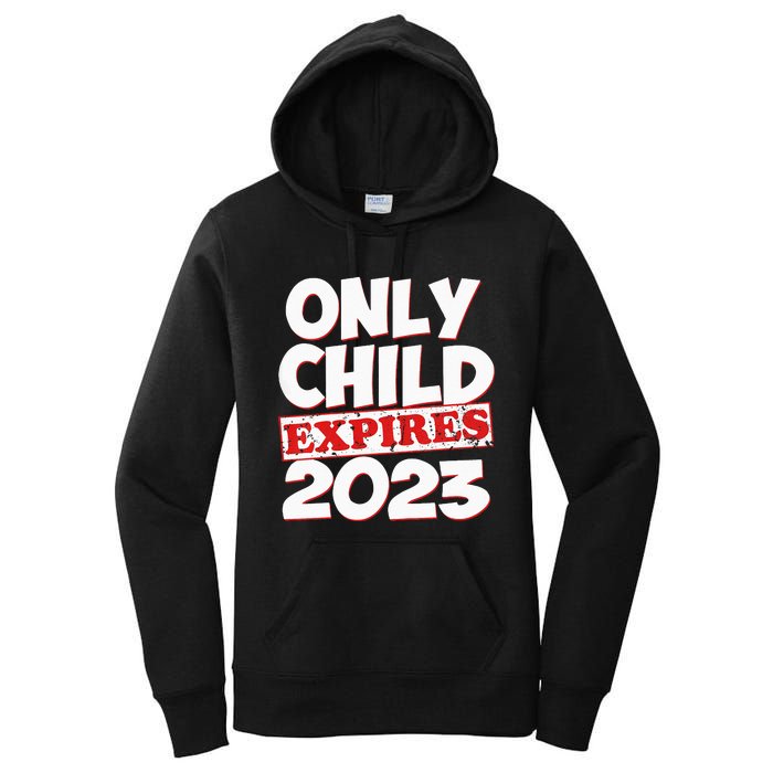 Kids Only Child Expires Big Bro Sis Women's Pullover Hoodie