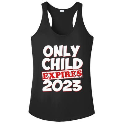 Kids Only Child Expires Big Bro Sis Ladies PosiCharge Competitor Racerback Tank