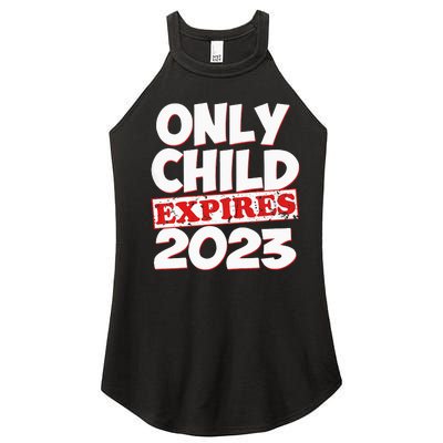 Kids Only Child Expires Big Bro Sis Women's Perfect Tri Rocker Tank