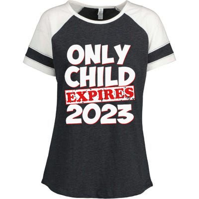 Kids Only Child Expires Big Bro Sis Enza Ladies Jersey Colorblock Tee