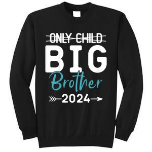 Kids Only Child Big Brother 2024 Promoted To Big Brother 2024 Sweatshirt