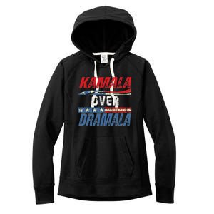 Kamala Over Dramala Women's Fleece Hoodie