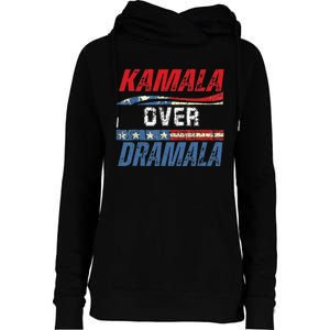 Kamala Over Dramala Womens Funnel Neck Pullover Hood