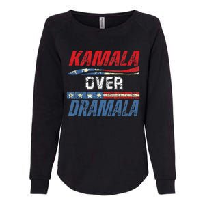 Kamala Over Dramala Womens California Wash Sweatshirt