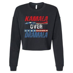 Kamala Over Dramala Cropped Pullover Crew