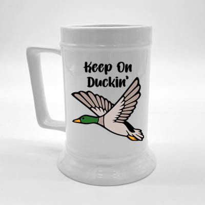 Keep On Duckin Beer Stein