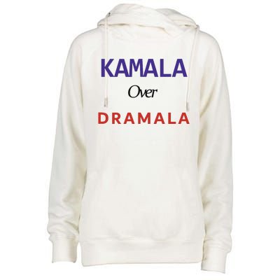 Kamala Over Dramala Womens Funnel Neck Pullover Hood