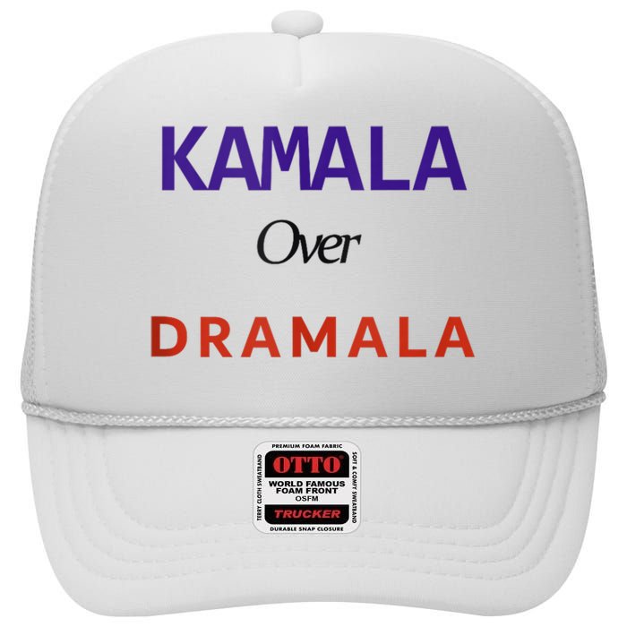 Kamala Over Dramala High Crown Mesh Back Trucker Hat