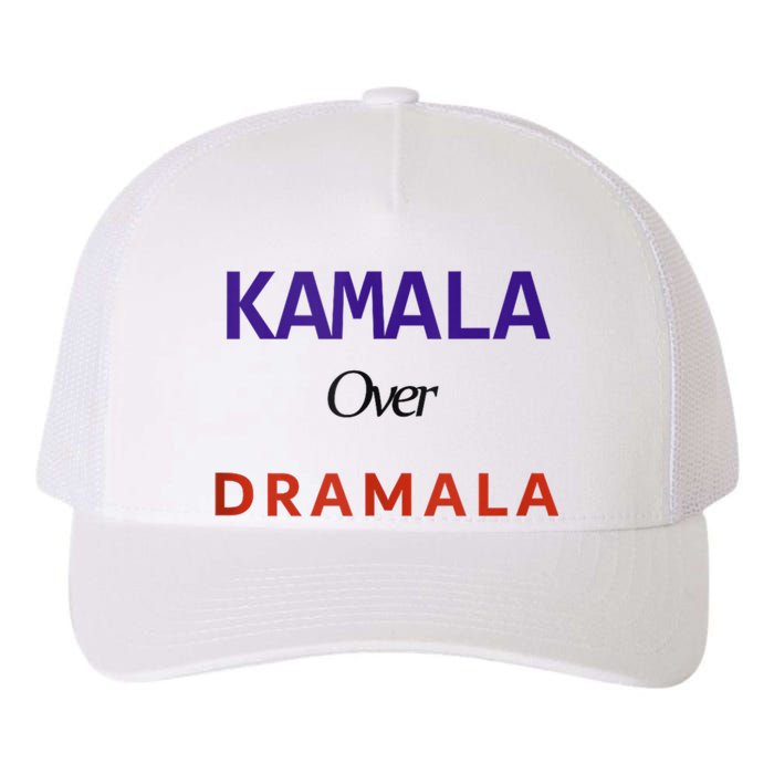 Kamala Over Dramala Yupoong Adult 5-Panel Trucker Hat