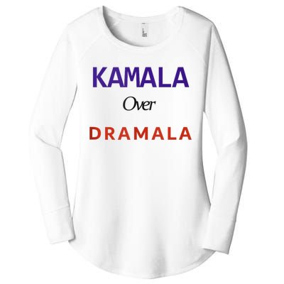 Kamala Over Dramala Women's Perfect Tri Tunic Long Sleeve Shirt