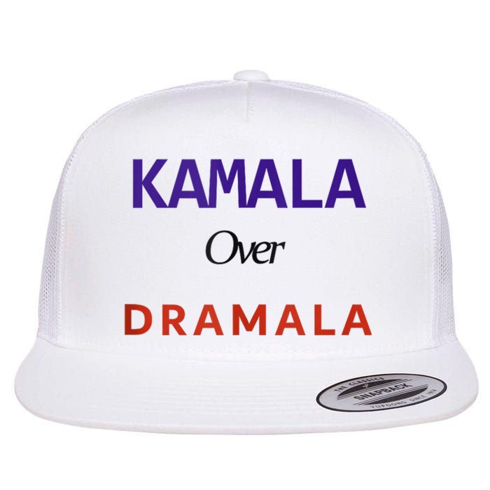 Kamala Over Dramala Flat Bill Trucker Hat