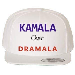 Kamala Over Dramala Wool Snapback Cap