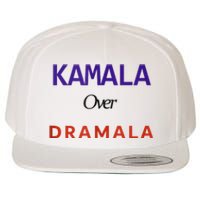 Kamala Over Dramala Wool Snapback Cap