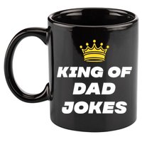 King Of Dad Jokes Funny Gift 11oz C Handle Ceramic Mug