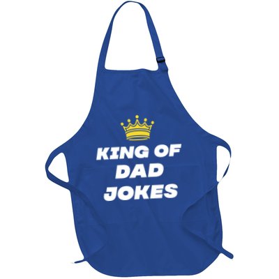 King Of Dad Jokes Funny Gift Apron