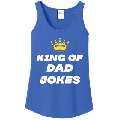 King Of Dad Jokes Funny Gift Ladies Essential Tank