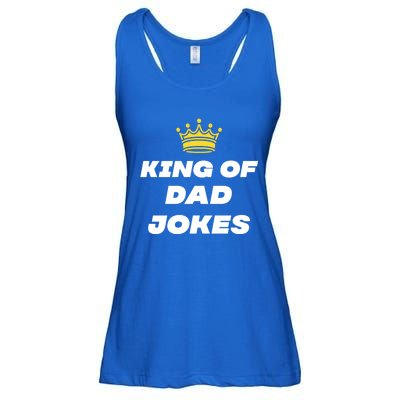 King Of Dad Jokes Funny Gift Ladies Essential Flowy Tank