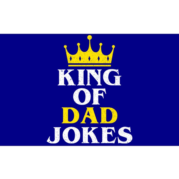 King Of Dad Jokes Funny Puns Rad Jokes Humorous Dad Jokes Cute Gift Bumper Sticker