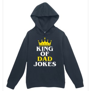 King Of Dad Jokes Funny Puns Rad Jokes Humorous Dad Jokes Cute Gift Urban Pullover Hoodie