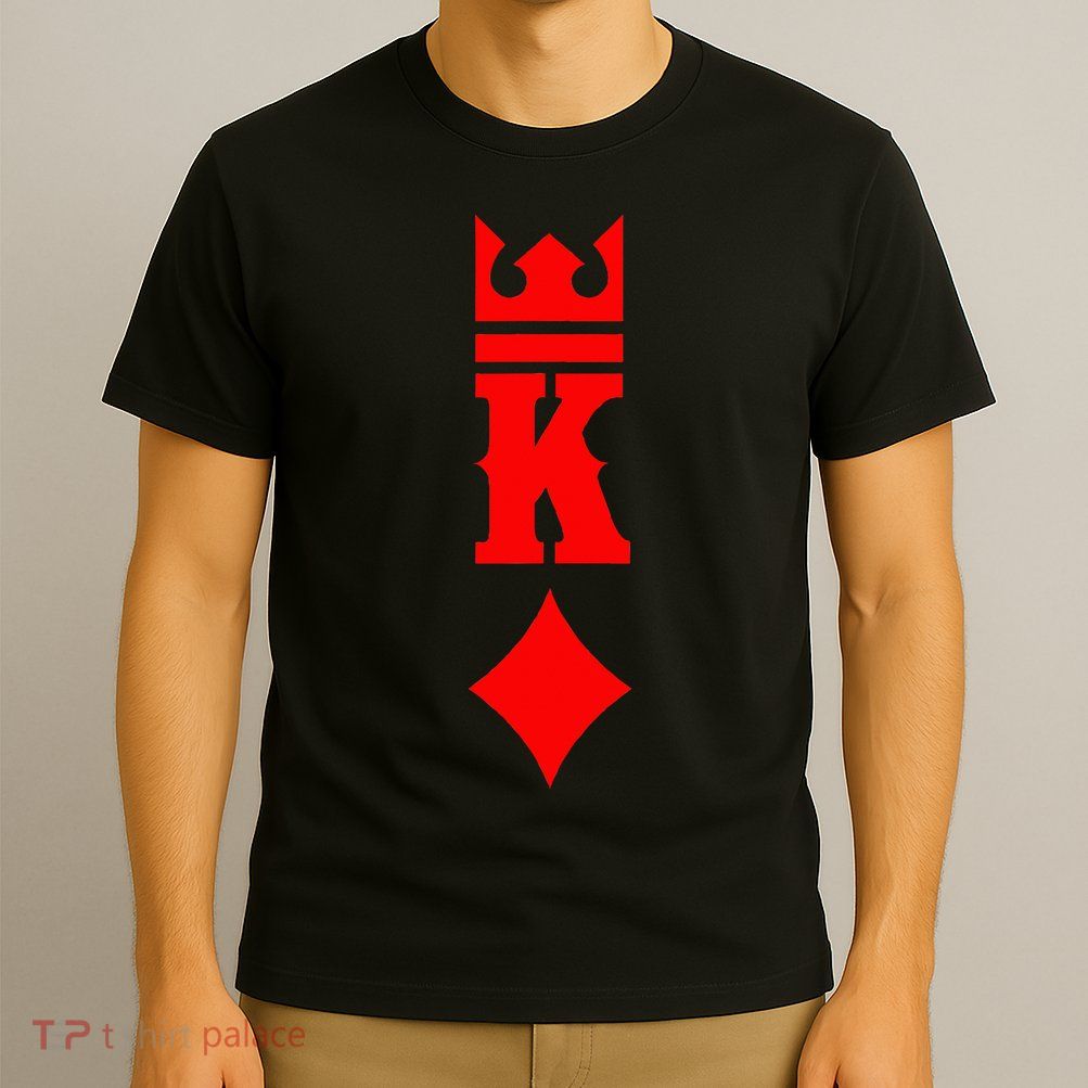 King Of Diamonds Halloween Playing Cards T-Shirt