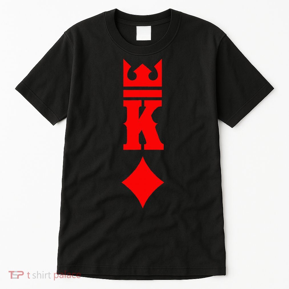 King Of Diamonds Halloween Playing Cards Tall T-Shirt