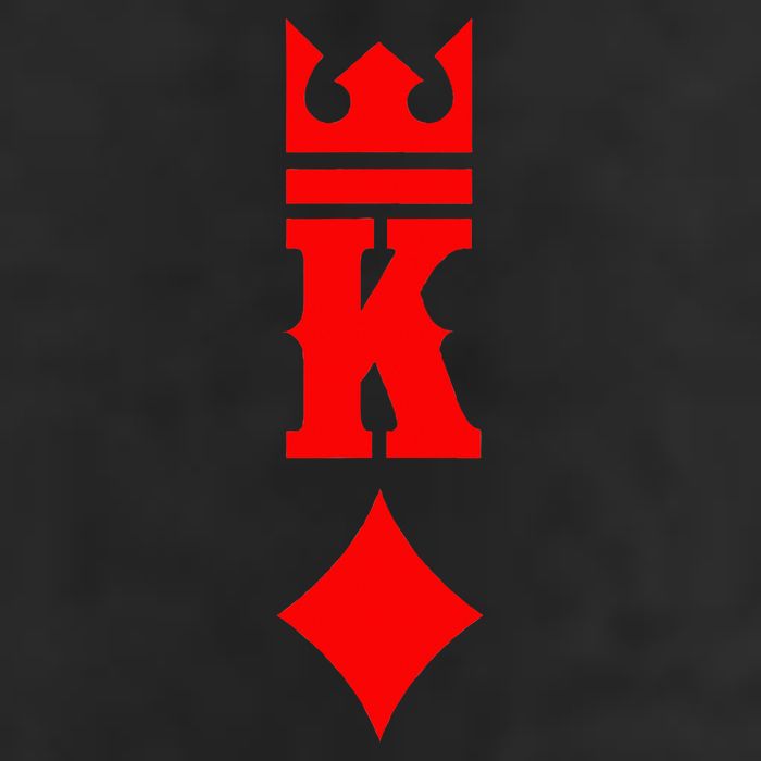 King Of Diamonds Halloween Playing Cards Adult Drive Performance Visor
