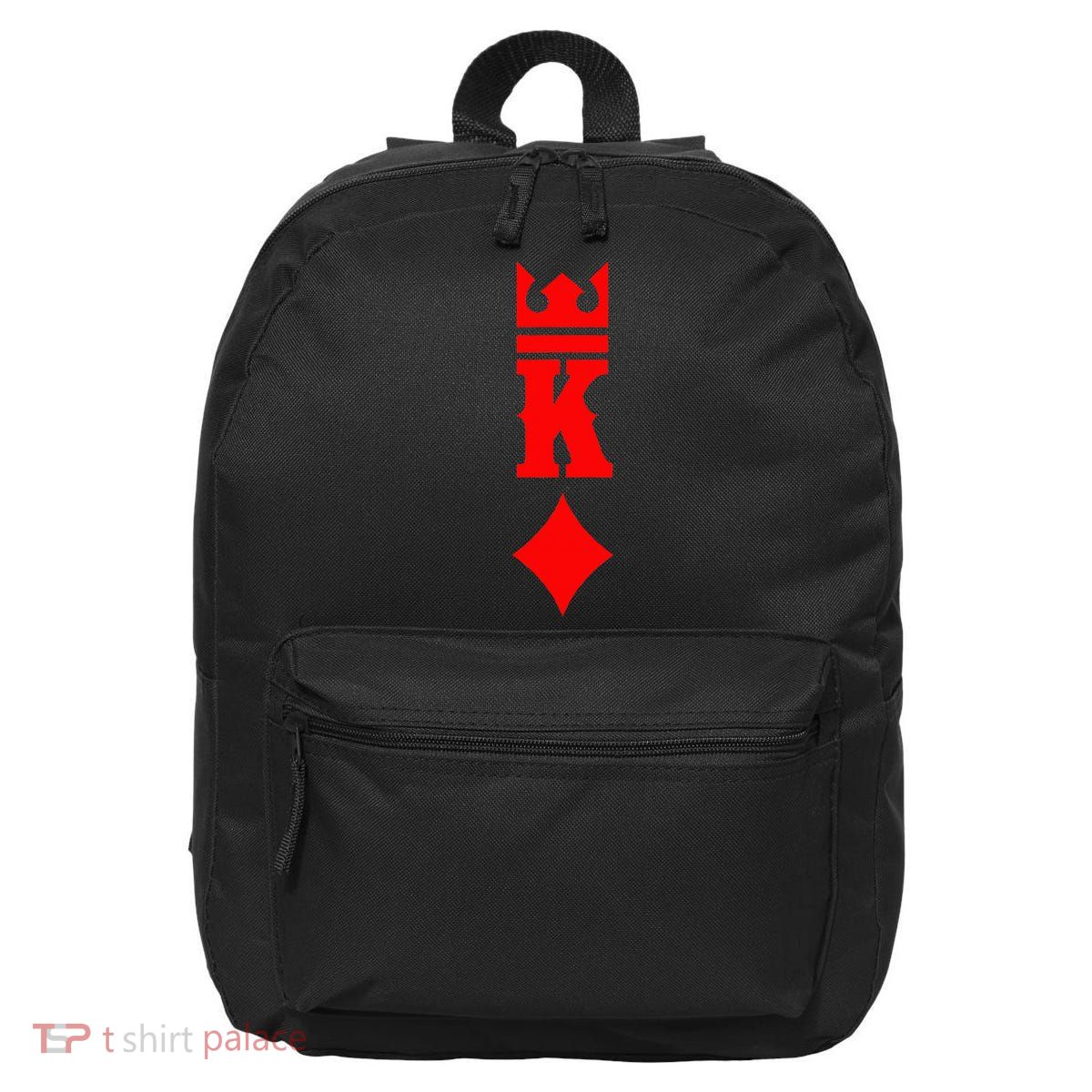 King Of Diamonds Halloween Playing Cards 16 in Basic Backpack