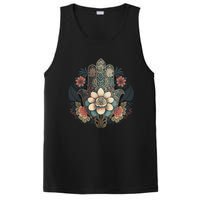 Khamsah Or Flower Hand Of Fatima On Floral Hamsa Hand PosiCharge Competitor Tank